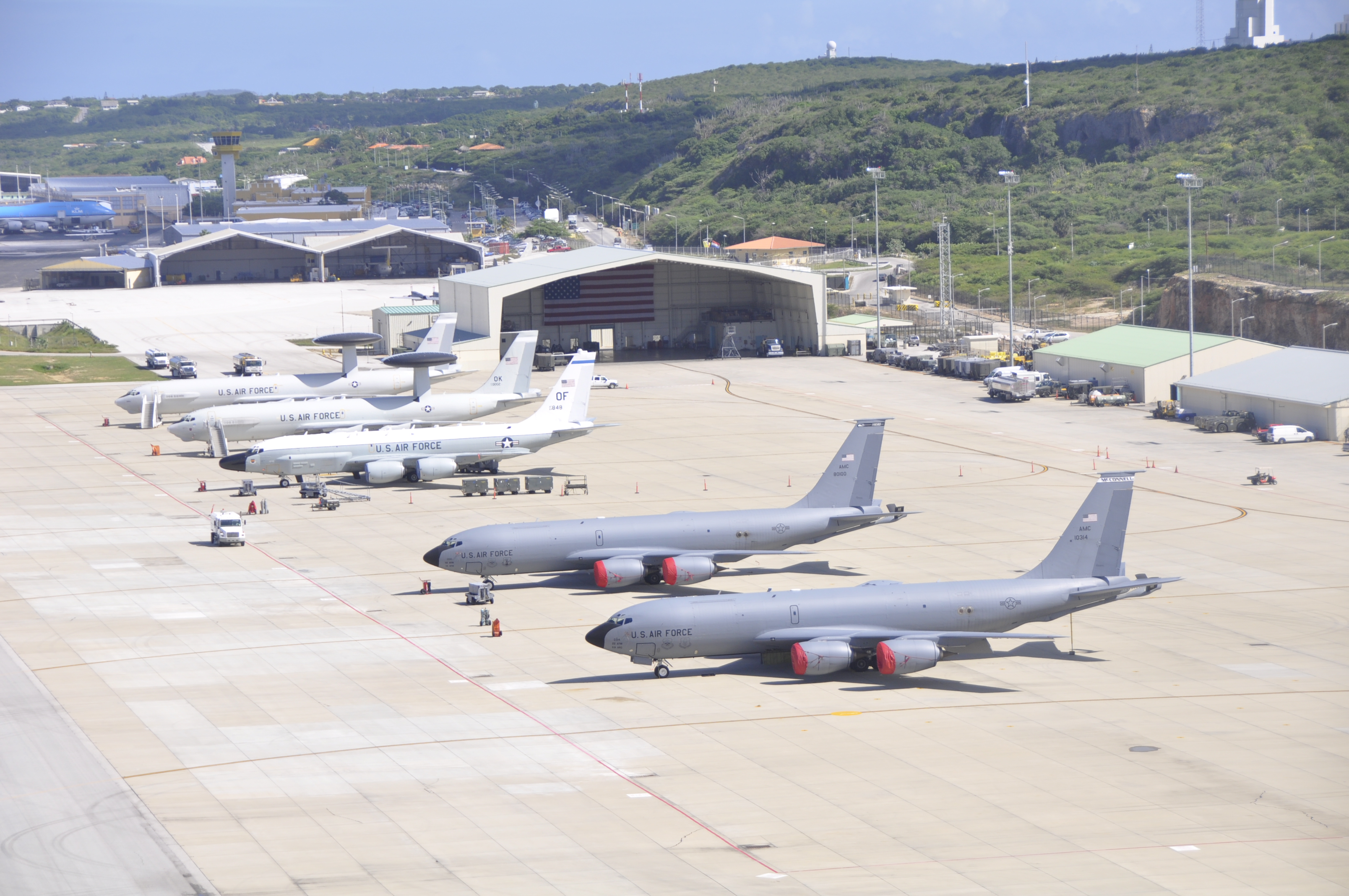 File photo of the Curacao/Aruba Cooperative Security Location. (U.S. Air Force photo)